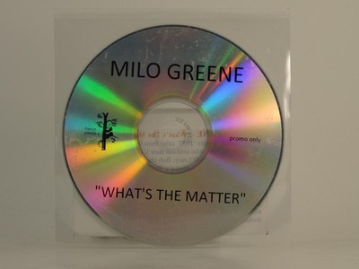 MILO GREENE WHAT'S THE MATTER (D73) 1 Track Promo CD Single including Plastic Sl