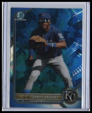 2022 Bowman Draft Sapphire Edition Daniel Vazquez #BDC-74