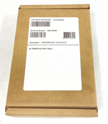 Seagate Barracuda 750GB SATA2 7.2K RPM 32MB Cache Hard Drive (HDD)