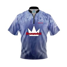 NEW Custom Name Brunswick Danger Zone Purple Ice Bowling Jersey Shirts