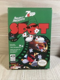 7Up Spot The Video Game (Nintendo Entertainment System NES, 1990) No Manual