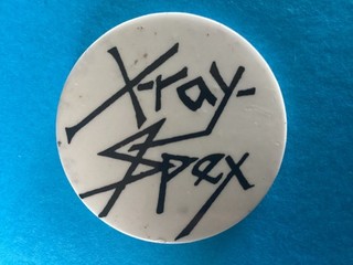 X Ray Spex Vintage 1970s Pin Badge Punk New Wave