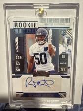 2024 Panini Contenders Richard Jibunor Rookie Ticket Auto #255 RC Rookie