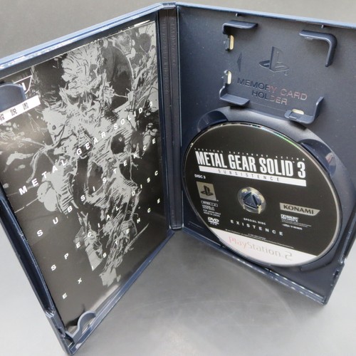 Metal Gear Solid 3 PS2 Subsistence Limited MGS 3  PlayStation 2 Japanese - Picture 10 of 18