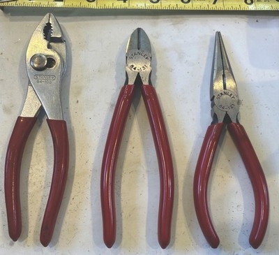 Stanley Tools 84-106 84-121 84-131 Needle Nose Angled Snips Pliers