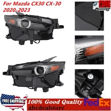 Pair! For 2021-2023 Mazda CX-30 2.5S Left+Right Side LED Headlight non-AFS