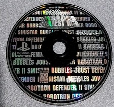 PS1: Williams Arcade's Greatest Hits (Sony PlayStation 1) Black Label Disc Only
