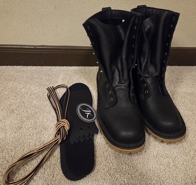 JK Boots OT 11E, Black Smooth