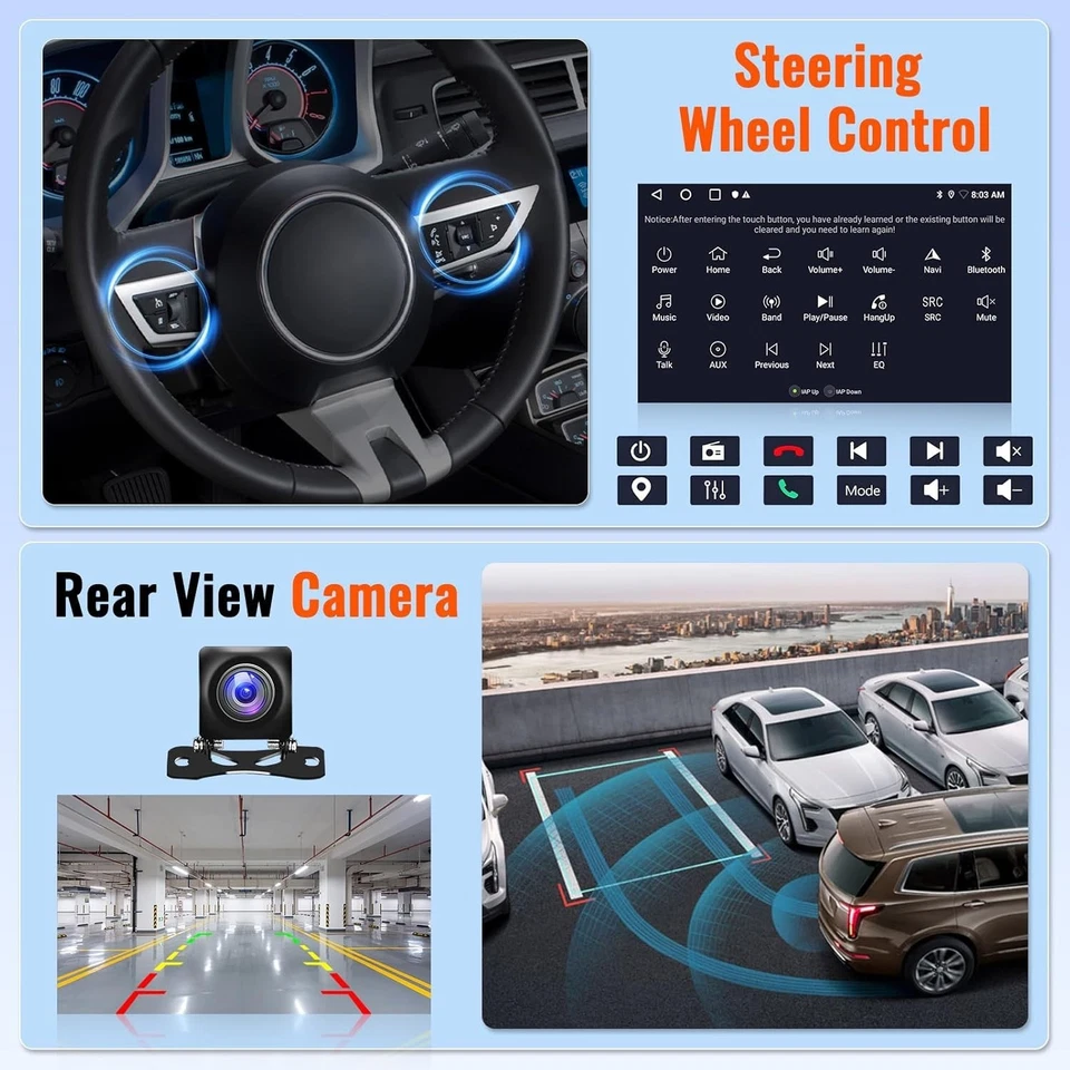 2+64 GB Carplay para Hyundai Elantra 2007-2010 Android 15 coche radio estéreo GPS navegación Foto 3 de 4