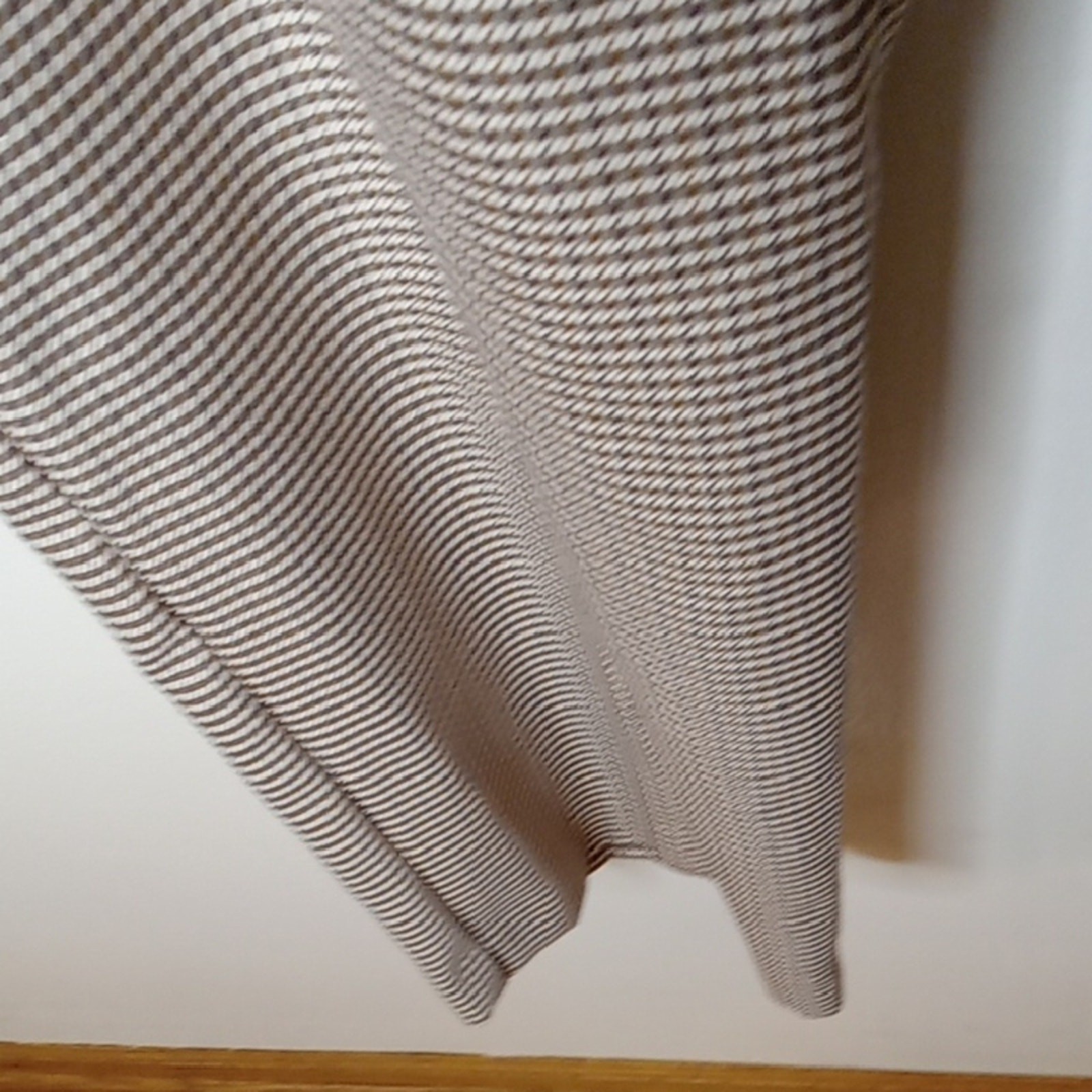 NWT Nine West Women's Size 16 Herringbone Checkered Tan Trousers. Office, Plus image 6