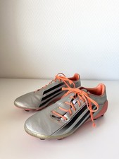 Crampons Rugby Adidas Adizero RS7 FG Argent/Orange - Taille 41 1/3
