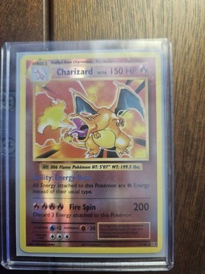  Charizard 11/108 - 2016 Pokemon XY Evolutions - Holo Rare - NM/M - Pack Fresh?
