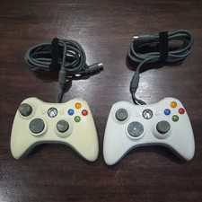 Official Microsoft Xbox 360 White Wired Contr...