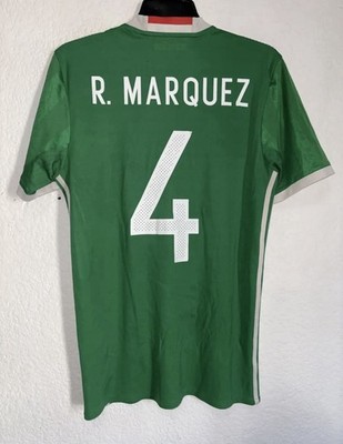 Jersey México National Team Small #4 Rafa Márquez 2015 Adidas