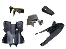Innenraum Verkleidung Trittbrett Schwarz 5-teilig für Yamaha Aerox MBK Nitro 50 
