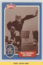1988 Swell Football Greats Hall of Fame Tony Canadeo #33 HOF READ 0q3