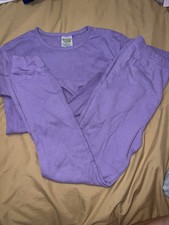 girls thermal underlayer size 14/16 purple
