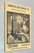 ARDUIN DUNGEON RPG Module #1 2 3 (David Hargrave 1979) -- With Cards / Errata