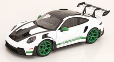 NOREV 2022 PORSCHE 911 (992) GT3 RS WHITE & GREEN / HUGE CAR 1:12*Brand New!