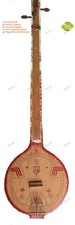 Neues Instrument Holz Chautara Tandura Professional Rajasthani Folk Musical