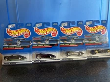 1998 Hot Wheels Tech Tones Series Complete Set of 4  cars #745-748  New