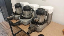 Sanicom1 SFA waste water pumps - 1 working 2 for spares.