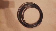    NEW   50 FT  6 AWG BLACK STRANDED THWN-2 COPPER BUILDING WIRE