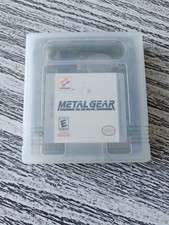 Metal Gear Solid Game Boy Color Nintendo GBC Authentic W/ OEM Case - Tested