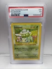 1999 Pokémon TCG Bulbasaur 044/102 Base Set, Shadowless 1st Edition PSA 5