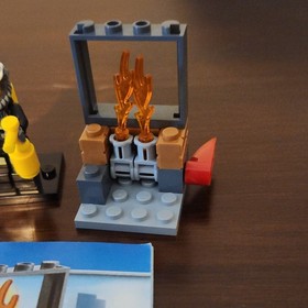 LEGO City Fire ATV 60105 Complete Set Firefighter Minifigure Vehicle with manual