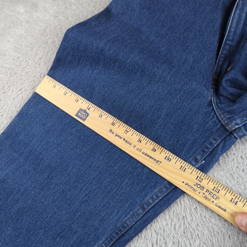 VTG Y2K Arizona Jeans Boys 20 30x31 Blue Wide Baggy 90s Skater Denim Loose Ring - Picture 14 of 22