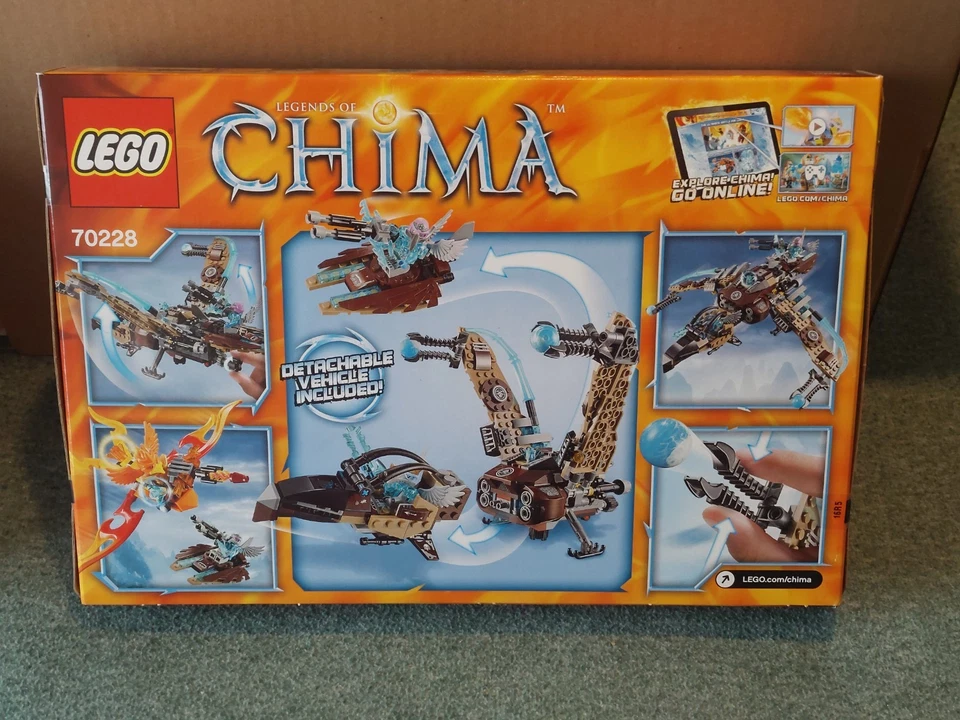 Lego 70228 - Legends of Chima - Lavertus Vultrix's Sky Scavenger  - Brand New - Image 2 of 4
