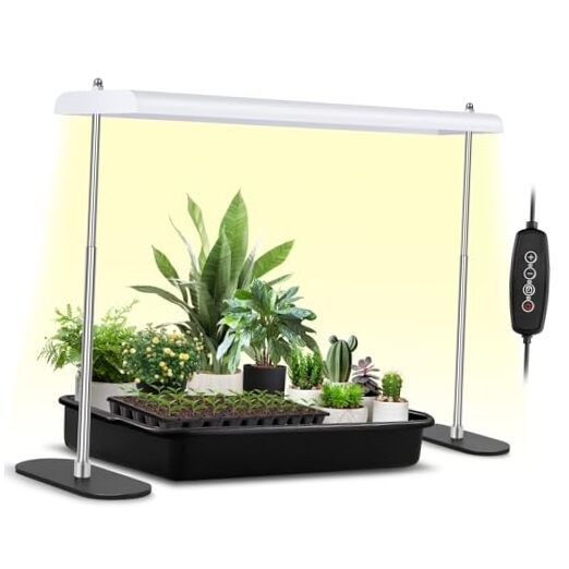 Stand, Advanced Led Plant Growth Lighting With 4/8/12h Timer
