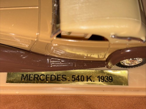 1938 Mercedes 540 K. 1/43 Diecast Solido Car Model France. - Picture 17 of 24