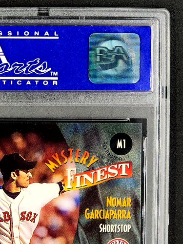 1998 Topps Mystery Finest Refractor #M1 Nomar Garciaparra PSA 9 *Only 2 Higher* - Picture 9 of 11