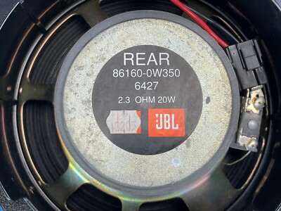 Toyota Land Cruiser Celica Rear Door Speaker RH or LH 86160-0W350