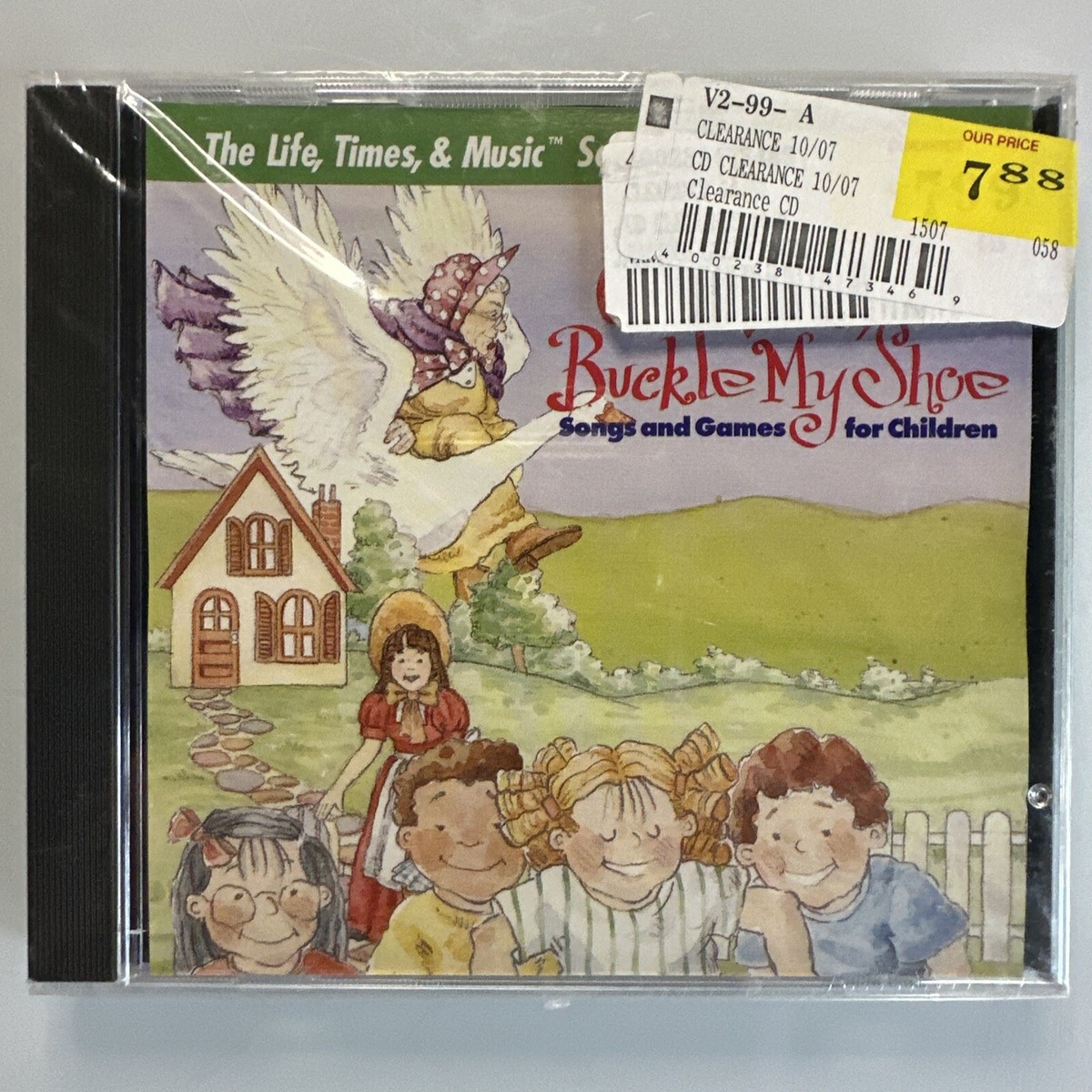 One Two Buckle My Shoe Songs and Games For Children CD New Sealed