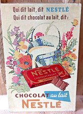 Affiche carton publicitaire