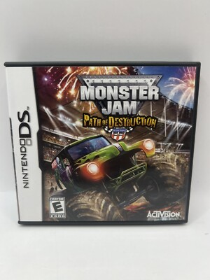 Monster Jam: Path of Destruction (Nintendo DS, 2010) Original, getestet, komplett