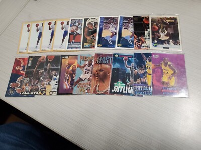 Shaquille O'Neal Lot of 19 Cards, McDonalds Topps, Upper Deck Ultra SEE PICTURES