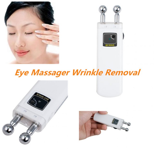 FDA Microcurrent Eye Massager Wrinkle Removal Skin Care Lift Beauty