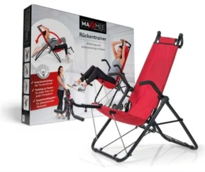 MAXXMEE Inversionstrainer Deluxe - Heimtrainer für Rücken, Bauch, Rumpf & Beine