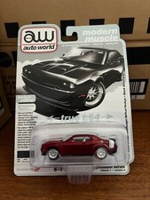 2024 Auto World ULTRA RED CHASE 2023 Dodge Challenger Hellcat Redeye Black Ghost