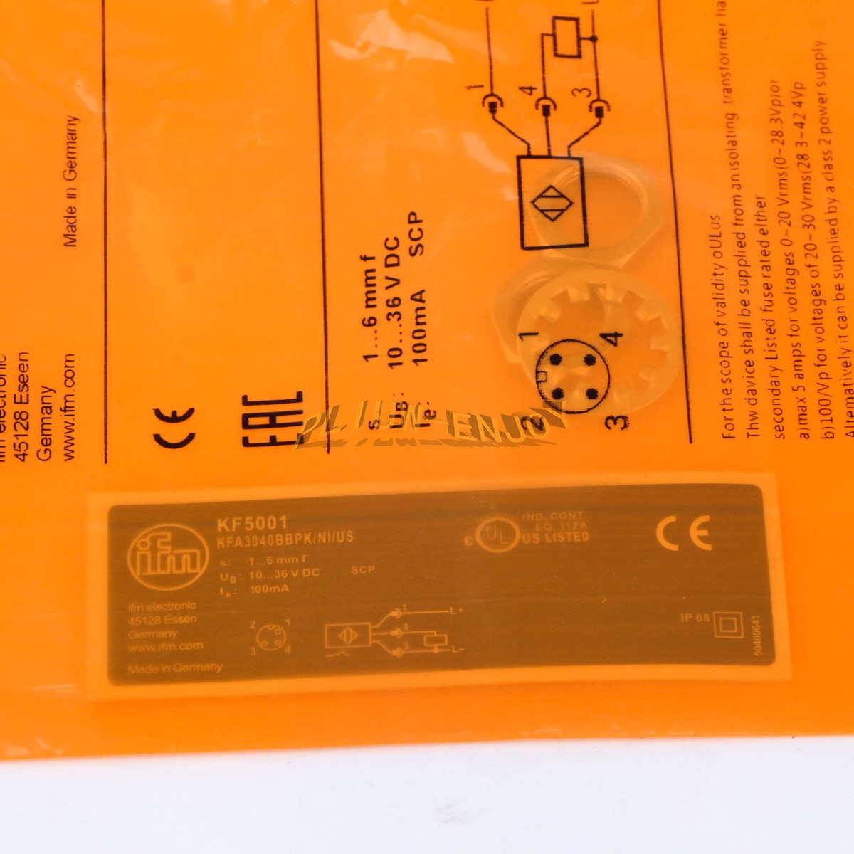 New Proximity Switch IFM KF5001 Capacitive Sensor (1PCS