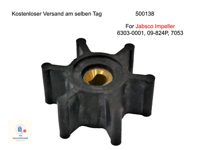 500138 For Jabsco Impeller 6303-0001, 09-824P, 7053 Рабочее колесо Impulso