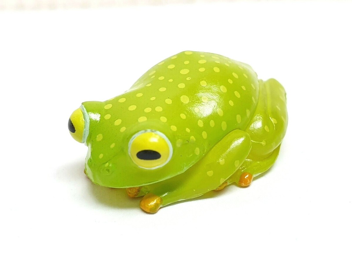 Kaiyodo Good Luck Charm FLEISCHMANN'S GLASS FROG northern animal