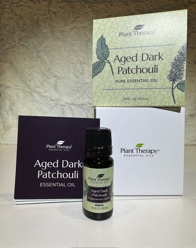 Plant Therapy Aged Dark Patchouli Essential Oil 10ml 100% FULL
