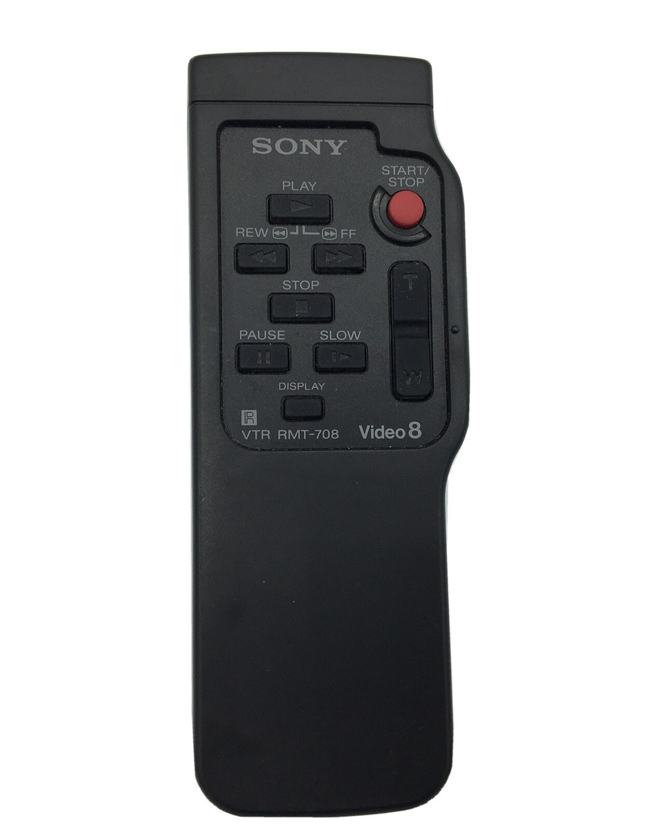 Sony VTR RMT 708 Video 8 Handycam Remote Control CCD TRV 57