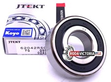 KOYO JAPAN 6204 2RS C3 DEEP GROOVE BALL BEARING, RUBBER SEALED 20x47x14mm