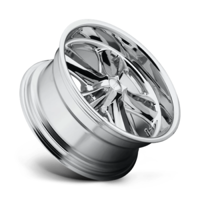 Foose F097 Knuckle Chrome Plated 1-Piece Wheels: 17x7, 5x114.3/5x4